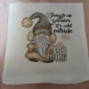 Snuggle Up Gnomies It's Cold Outside Blanket Fleece Blanket White 30x40