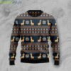 Amazing Llama All Over Print Ugly Christmas Sweater Product Photo 1