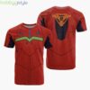 Asuka Langley Soryu Neon Genesis Evangelion Anime 3D T-Shirt For Fans Product Photo 1