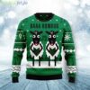 Baaa Humbug Cute Sheep Green Ugly Christmas Sweater Product Photo 1