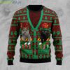 Booked Is My Christmas Gift Dog Lover Ugly Christmas Sweater Product Photo 1