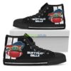 Buffalo Bills Team Sport Lover High Top Shoes Baby Yoda Lover Product Photo 1