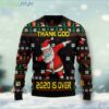 Christmas Thank God 2020 Is Over Santa Dabbing Ugly Christmas Sweater Product Photo 1