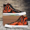 Cincinnati Bengals Mix Team Sport Lover High Top Shoes Product Photo 1