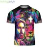 December Guy Son Of God Christ Lion 3D T-Shirt Jesus Shirt Product Photo 1