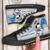 Detroit Lions Team Sport Lover High Top Shoes Fan Product Photo 1