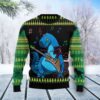 Dinosaur Guitar Funny Family Ugly Christmas Sweater Gifts Product Photo 1