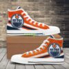 Edmonton Oilers Team Sport Lover High Top Shoes Product Photo 1