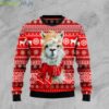 Festive Llama Xmas Ugly Christmas Sweater Funny Family Ugly Christmas Sweater Gifts Product Photo 1