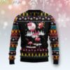 Flamingo Reindeer Cute Gift Ugly Christmas Sweater Product Photo 1