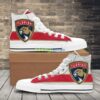 Florida Panthers Team Sport Lover High Top Shoes Product Photo 1