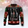 Giraffe Different Giraffe Lover Funny Family Ugly Christmas Sweater Gifts Product Photo 1