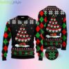 Golf Christmas Tree Snow Ugly Christmas Sweater For Men And Women Product Photo 1