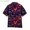 Halloween Scary Pumkin Ghost Hawaiian Shirt For Men And Women Product Photo 1