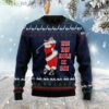 Ho Ho Hole In One Funny Santa Ugly Christmas Sweater Product Photo 1