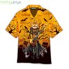 Horror Pumpkin Hallowen Hawaiian Shirt For Men And Women Product Photo 1