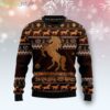 Horse Through Snow Best Gift Ugly Christmas Sweater Product Photo 1