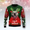 I Love My Hooman Custom Dog Funny Family Ugly Christmas Holiday Sweater Gifts Product Photo 1