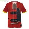 I'm Guitar Granpa Except Much More Cooler Guitar Lover 3D T-Shirt Product Photo 1