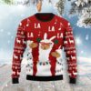 Llama La La Love Sing Funny Llama Ugly Christmas Sweater Product Photo 1