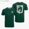 Military Police Regiment Attack on Titan Anime Green 3D T-Shirt For Fans Product Photo 1