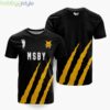 MSBY Black Jackal Haikyuu Anime 3D T-Shirt For Fans Product Photo 1