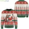 Santa And Jesus Ugly Christmas Sweater For Men And Women Product Photo 1