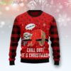 Sloth Chill Out Ugly Christmas Sweater For Men And Women Product Photo 1