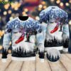 Snowboarding Ugly Christmas Sweater For Men And Women Product Photo 1