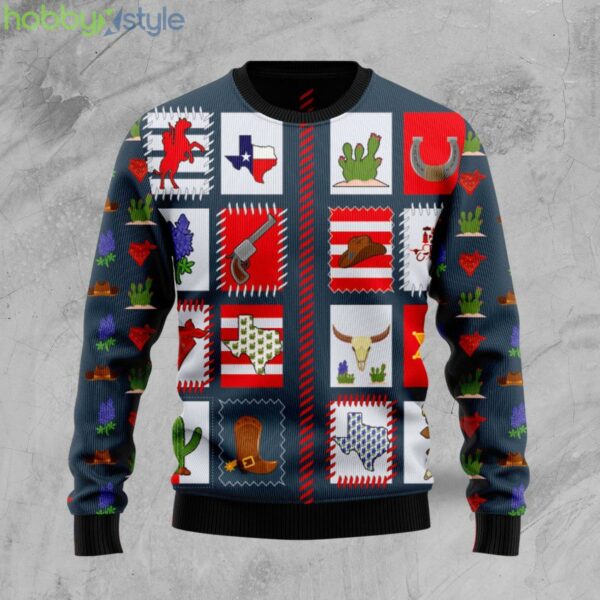 Texas Awesome Ugly Christmas Sweater For Men And Women Product Photo 1