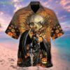 The Death Pumpkin Halloween Hawaiian Shirt For Men And Women Product Photo 1