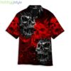 The Red Skull Halloween Hawaiian Shirt For Men And Women Product Photo 1