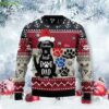 To Best Dog Dad Custom Dog Name Ugly Christmas Holiday Sweater Product Photo 1