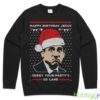 Happy Birthday Jesus Michael Scott Christmas Jumper Product Photo 1