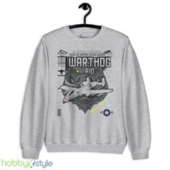 A 10 Warthog Limited Edition Comic Air Force shirt - Unisex Heavy Blend Crewneck Sweatshirt