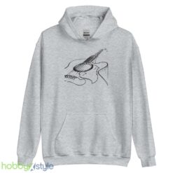 Acoustic Guitar T-Shirt Musician Tee Think Out Loud Apparel - Unisex Heavy Blend Hooded Sweatshirt
