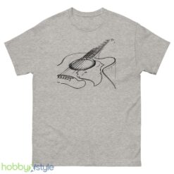 Acoustic Guitar T-Shirt Musician Tee Think Out Loud Apparel - 500 Men’s Classic Tee Gildan