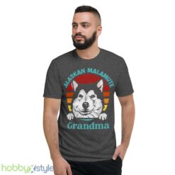 Alaskan Malamute Grandma shirt - Short Sleeve T-Shirt-1