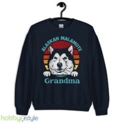 Alaskan Malamute Grandma shirt - Unisex Crewneck Sweatshirt-1
