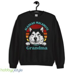 Alaskan Malamute Grandma shirt - Unisex Crewneck Sweatshirt