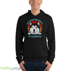 Alaskan Malamute Grandma shirt - Unisex Fleece Pullover Hoodie