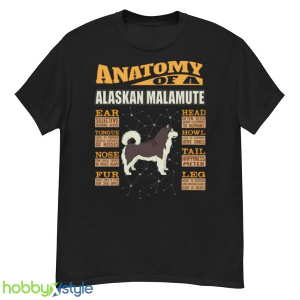 Anatomy Of A Alaskan Malamute shirt - G500 Men’s Classic T-Shirt