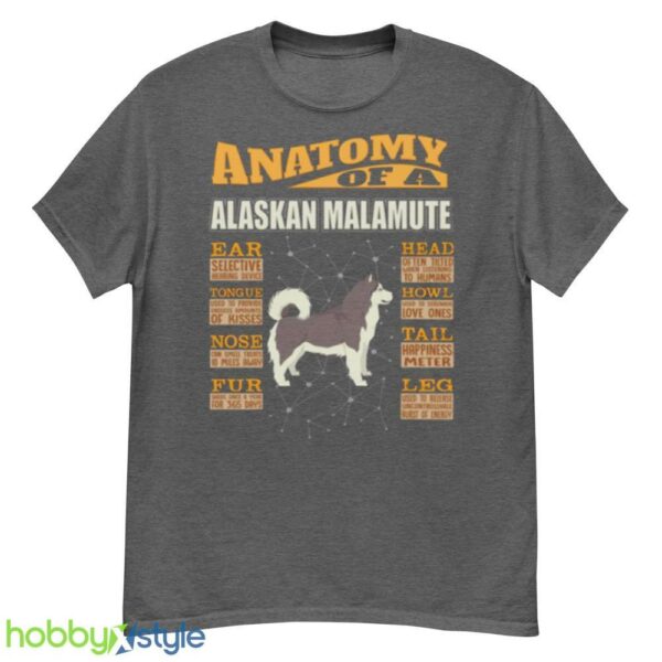 Anatomy Of A Alaskan Malamute shirt - G500 Men’s Classic T-Shirt-1