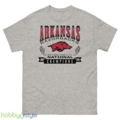 Arkansas National Champions 2023 Mens Indoor Track Field Shirt - 500 Men’s Classic Tee Gildan