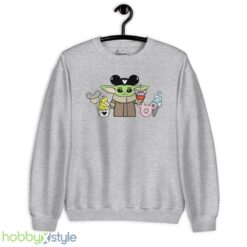 Baby Yoda, Star Wars Shirt, Baby Yoda Shirt, Star Wars Disney Shirt - Unisex Heavy Blend Crewneck Sweatshirt