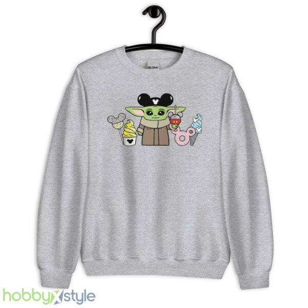 Baby Yoda, Star Wars Shirt, Baby Yoda Shirt, Star Wars Disney Shirt - Unisex Heavy Blend Crewneck Sweatshirt