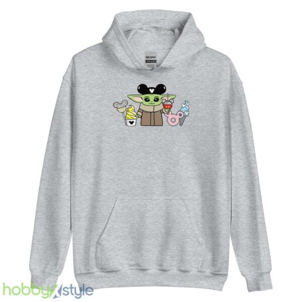 Baby Yoda, Star Wars Shirt, Baby Yoda Shirt, Star Wars Disney Shirt - Unisex Heavy Blend Hooded Sweatshirt