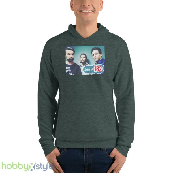 Blink 182 The Gang Shirt - Unisex Fleece Pullover Hoodie-1