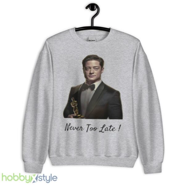 Bredan Fraser Oscar Win Trendy Sweatshirt - Unisex Heavy Blend Crewneck Sweatshirt