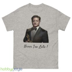 Bredan Fraser Oscar Win Trendy Sweatshirt - 500 Men’s Classic Tee Gildan